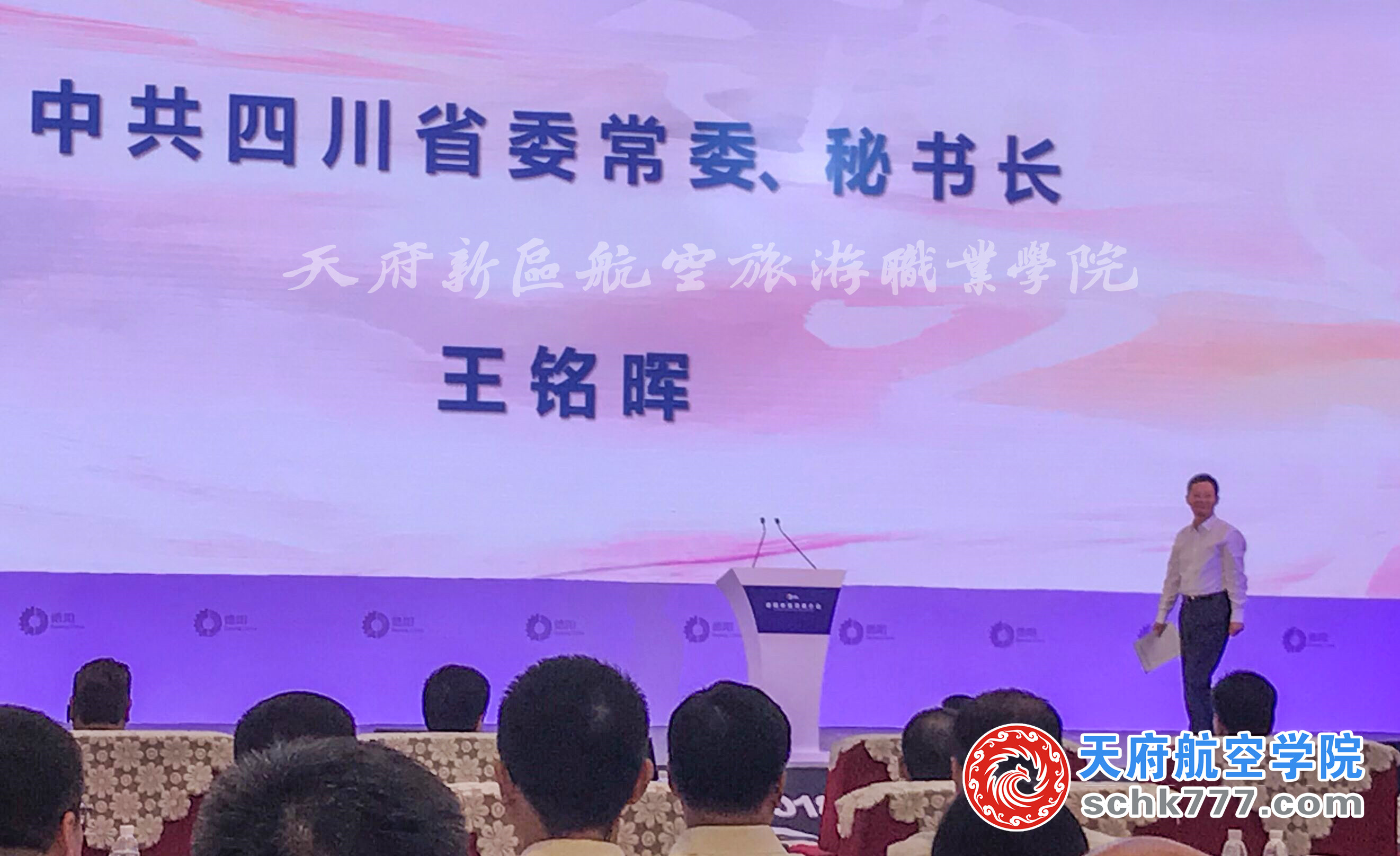 中國四川省常委、秘書長王銘暉致辭.jpg
